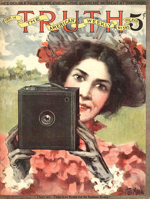 Kodak Girl. Eastman Kodak Advertisement