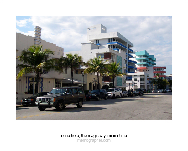 Art Deco District. South Beach, Miami, Florida