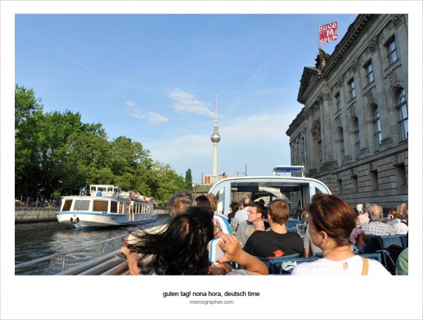 Sightseeing Cruise on the River Spree. Berlin, Germany