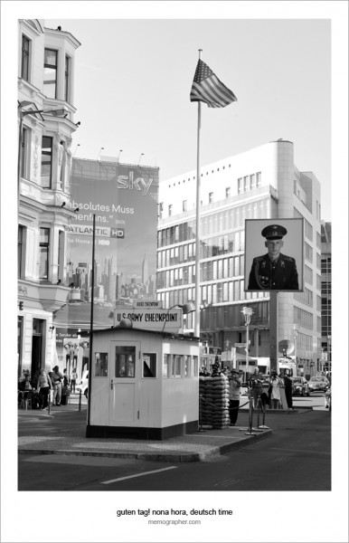 Checkpoint Charlie. Berlin, Germany