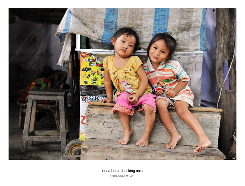 People of Laos. Stranger Portraits