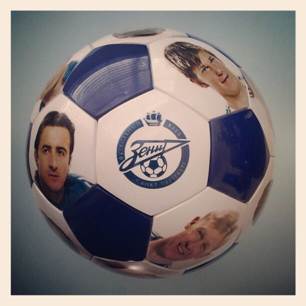 On My Shelves. A Souvenir Football FC Zenit Saint Petersburg Russia