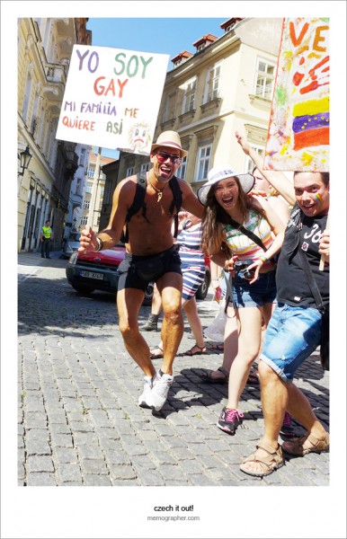 Gay parade Prague Pride 2013