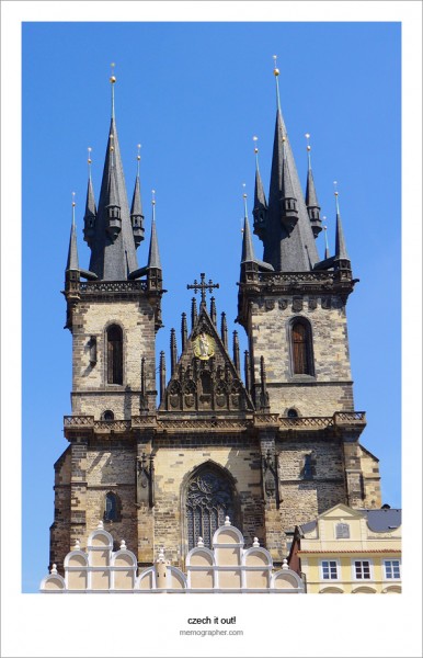 The Church of Mother of God in front of Týn (Kostel Matky Boží před Týnem). Old Town of Prague, Czech Republic