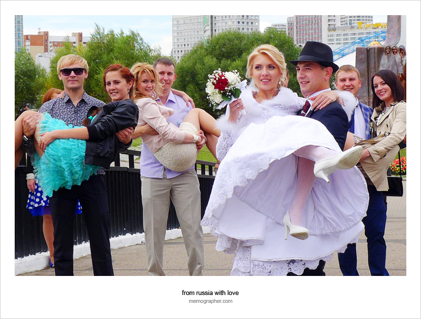 Street Wedding Photography: Brides in Czech Republic and Belarus