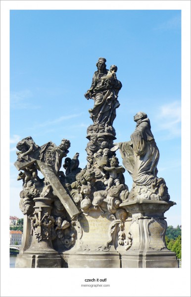Prague: Statues on the Charles Bridge