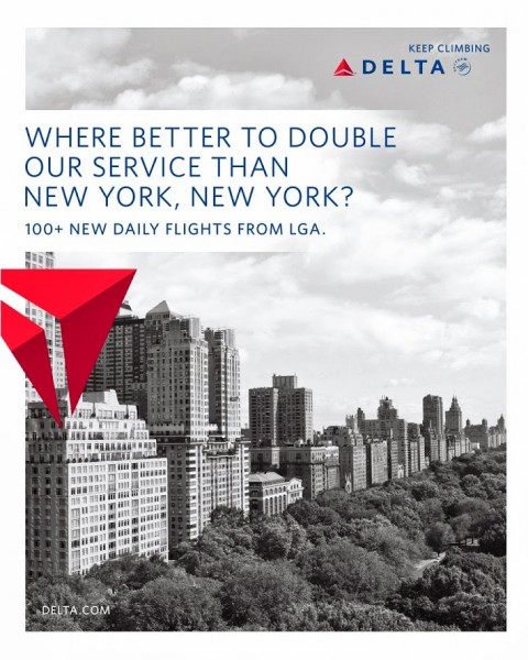 Delta Air Lines - Magazine Ads From 2010's