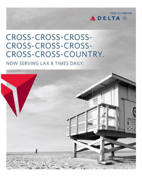 Delta Air Lines - Magazine Ads From 2010's