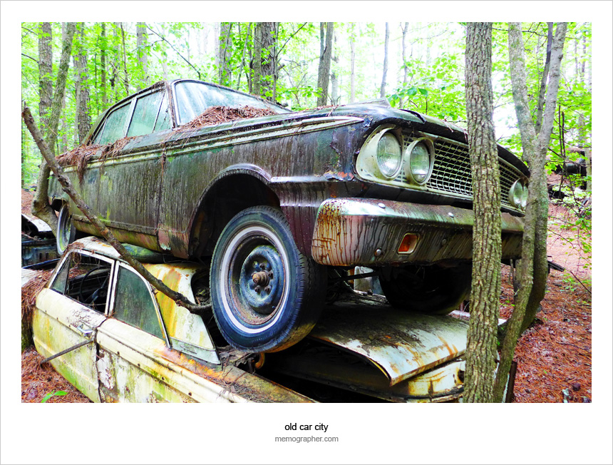 Once a Beauty, Now a Beast. A Photo Story from Vintage Cars Graveyard