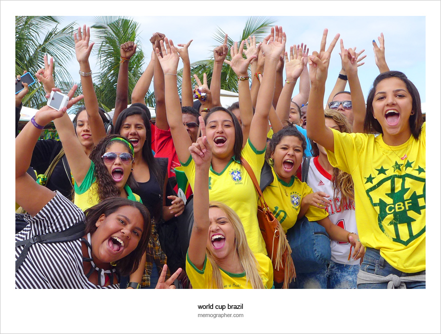 Brazilian Fans.  The Team Neymar #10