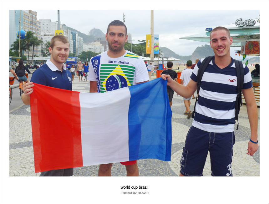 Street and Beach Portraits of Football Fans