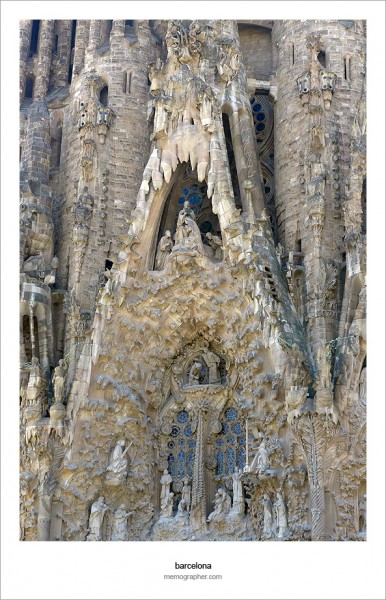 Sagrada Familia, Antoni Gaudi. Barcelona, Spain
